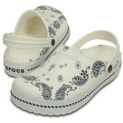 サンダル クロックバンド 10th アニバーサリー クロッグ ユニセックス 26.0cm ホワイト Crocband 10th Anniversary Clog M8/W10