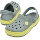 Crocband Kids J3 [サンダル クロックバンド キッズ 21.0cm コンクリート/シャルトリューズ]