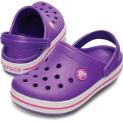Crocband Kids J2 [サンダル クロックバンド キッズ 20.0cm ネオンパープル/ネオンマゼンタ]