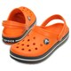 Crocband Kids J1 [サンダル クロックバンド キッズ 19.0cm オレンジ/ネイビー]