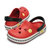 Crocband Mickey Clog 3.0 Kids C12/13 [サンダル クロックバンド ミッキー クロッグ 3.0 キッズ 18.5cm レッド/ブラック]