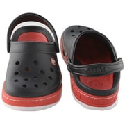 サンダル フロント コート クロッグ ユニセックス 25.0cm ブラック/レッド Front Court Clog M7/W9