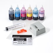 エプソン IC70IC80対応 詰替えインク 6色パック 4~5回分 THE-8070KIT