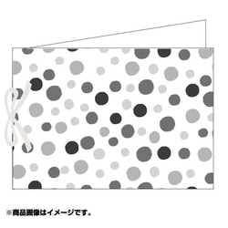 フォトアルバム ランダムドット モノクロ PAM-006