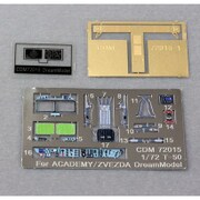 CDM7215 露空軍 T-50用コックピット ZV社用 [1/72スケール エッチングパーツ]