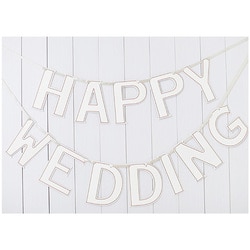 ペーパーガーランド HAPPY WEDDING PG-001