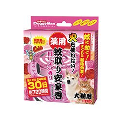 ヨドバシ.com - ドギーマンハヤシ ドギーマン 薬用蚊取り安泉香 ローズ