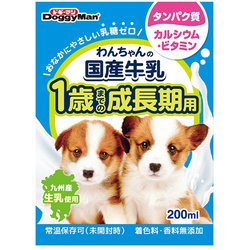 ヨドバシ Com ドギーマンハヤシ ドギーマン わんちゃんの国産牛乳 1歳までの成長期用 0ml 全犬種用 犬用ミルク 通販 全品無料配達