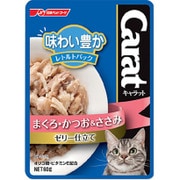 キャラット・レトルトパック まぐろ・かつお＆ささみ 60g [キャットフード]