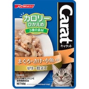キャラット・レトルトパック 3種の素材 まぐろ・さけ・小魚入り 60g [キャットフード]