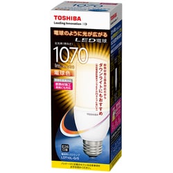 ヨドバシ.com - 東芝 TOSHIBA LDT10L-G/S [LED電球 E26口金 電球色