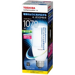 ヨドバシ.com - 東芝 TOSHIBA LDT10N-G/S [LED電球 E26口金 昼白色 