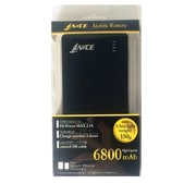 モバイルバッテリー 6800mAh ブラック HLMU-680MMC-BK