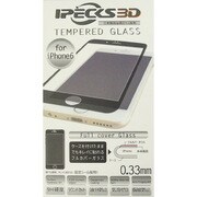 NBGF-IP6-033-BK [IPECKS3Dガラスフィルム iPhone6用 0.33mm ブラック]