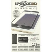 NBGF-IP6P-033-BK [IPECKS3Dガラスフィルム iPhone6Plus用 0.33mm ブラック]