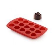 チョコレート型 ローズ レッド 6214