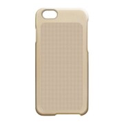 iP6 Die slimes case [iPhone 6/6s 4.7インチ用スリムケース ゴールド/ドット]