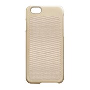 iP6 Die slimes case [iPhone 6/6s 4.7インチ用スリムケース ゴールド/ヘキサ]