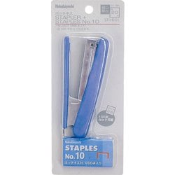 ホッチキス No.10針 1000本入 マットブルー ST-H101MB