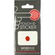 TIG-002RE [iPhone/iPad TOUCH ID STICKER タッチIDステッカー ゴールド×レッド]