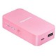 Power Bank モバイルリチウムバッテリー 5200mAh ピンク YBP1P/52SJ