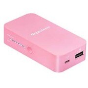 Power Bank モバイルリチウムバッテリー 5200mAh ピンク YBP1P/52SJ