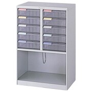 メディシスフロアH900W×M5×2列グレー MAF-W112N