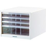 アバンテV2 レターケースリニューアルタイプ B4 浅い3段 BL-44シロ