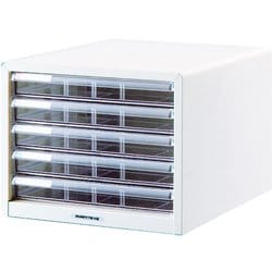 アバンテV2 レターケースリニューアルタイプ B4 浅い5段 BL-55シロ