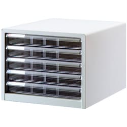アバンテV2 レターケースリニューアルタイプ B4 浅い5段 BL-55ニューグレー