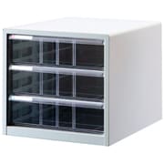 アバンテV2 レターケースリニューアルタイプ B4 深い3段 BL-M33ニューグレー
