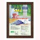 樹脂製賞状額 金ラック 尺七判 ﾌ-KWP-14/N