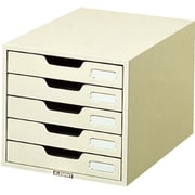 レターケース 浅5段/A4/タテ型 NLC-5
