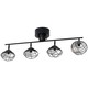 TERRACE VINTAGE 4 CEILING LAMP 電球あり BK