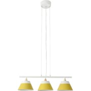 ペンダント照明 イエロー LAMP by 2TONE mini 3LINE PENDANT LIGHT 電球なし YE