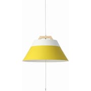 ペンダント照明 ホワイト/イエロー LAMP by 2TONE 3BULB PENDANT 電球あり WH/YE