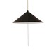 ペンダント照明 ブラック LOW ENAMELED LAMP 3LIGHT 電球あり BK