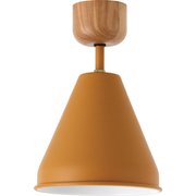シーリングランプ イエロー COLOR & WOOD CEILING LAMP 1BULB 電球あり YE