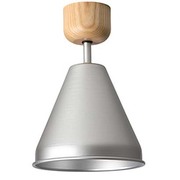 シーリングランプ シルバー ALUMI & WOOD CEILING LAMP 1BULB 電球あり SV