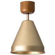 シーリングランプ ゴールド ALUMI & WOOD CEILING LAMP 1BULB 電球あり GD