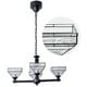 MOSAIC GLASS CHANDELIER 4 電球あり CL