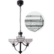 MOSAIC GLASS CHANDELIER 3 電球あり CL