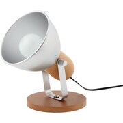 テーブルスタンド シルバー ALUMI&WOOD TABLE & WALL LAMP 電球あり SV