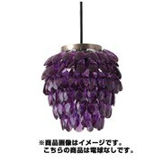 ペンダントライト パープル GLITTER CHANDELIER PENDANT LIGHT 電球なし PR
