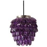 ペンダントライト パープル GLITTER CHANDELIER PENDANT LIGHT 電球あり PR