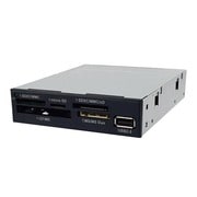 内蔵カードリーダー ブラック ホワイト OWL-CR6U2B/BOX