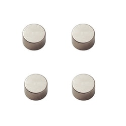 ポイントビス用キャップ 8mm ニッケル 4個入 557-071