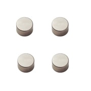 557-071 [ポイントビス用キャップ 8mm ニッケル 4個入]