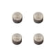 ポイントビス用キャップ 8mm ステン 4個入 557-073