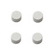 ポイントビス用キャップ 8mm ホワイト 4個入 557-075